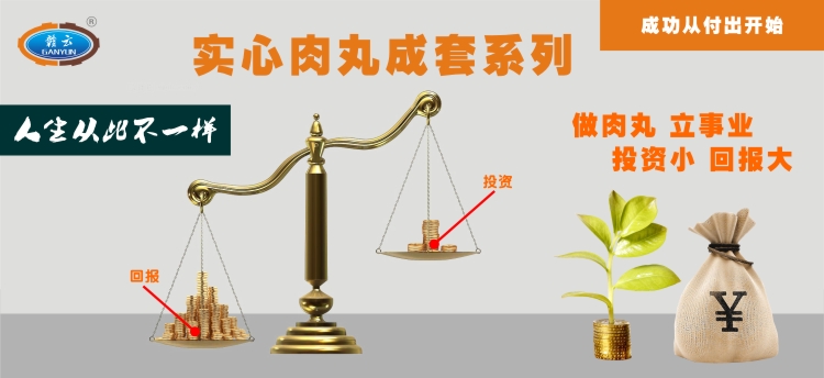 實(shí)心肉丸成套設(shè)備，讓你從此不一樣